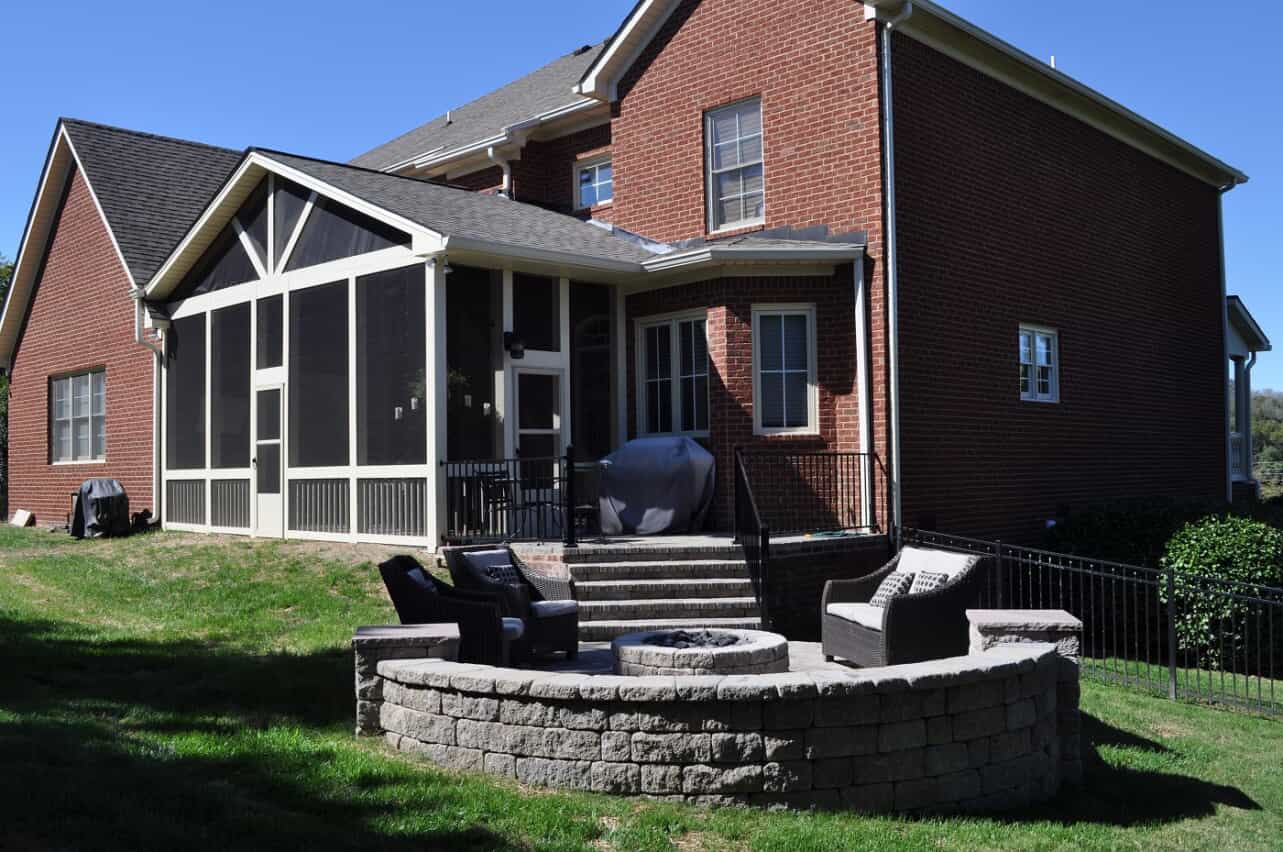 Build your deck porch or patio this winter